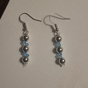 Blue earings